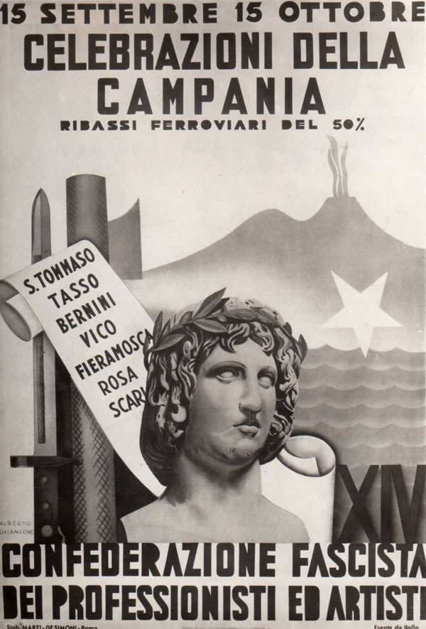1° Premio Manifesto Celebrazione della Campania, 1936, Treviso, Museo Civico Luigi Bailo